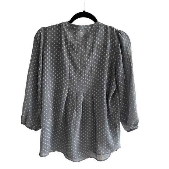 Charming Charlie size medium gray polka dot - Picture 3 of 4